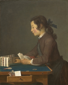 The House of Cards by Jean-Baptiste-Siméon Chardin
