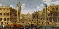 The Piazzetta from the Waterfront, Venice by Anonymous