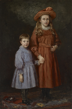 The Pierce Children by Theodore Clement Steele
