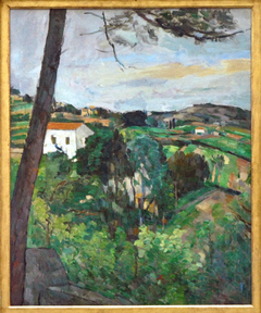 The Pine tree at Estaque by Paul Cézanne