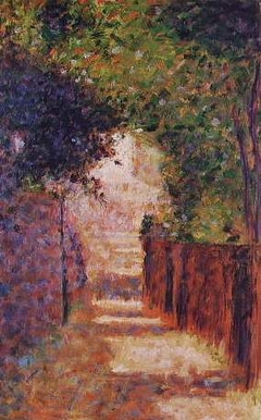 The Rue St. Vincent, Paris, in Spring by Georges Seurat