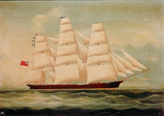 The ship ‘Windhover’ by Anonymous