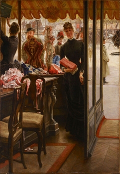 The Shop Girl by James Tissot