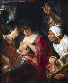 The temptation of St. Mary Magdalene by Jacob Jordaens