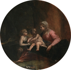 The Virgin and Child with the Infant Saint John the Baptist by Annibale Carracci