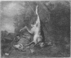 Toter Hase by Johann Georg Waxschlunger