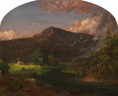 Tourn Mountain, Head Quarters of Washington, Rockland Co., New York by Jasper Francis Cropsey
