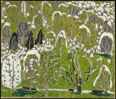 Trees in Spring by David Milne