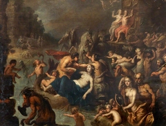 Triumph of Neptune and Amphitrite with Scenes of Ravishment