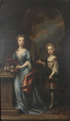 Two Children, possibly of William Cavendish, 2nd Duke of Devonshire (1672-1729) by Anonymous