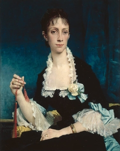 Portrait of Madame Raoul-Alfred Philippe by Jules-Élie Delaunay