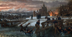The Crossing of the River Berizina - 1812