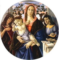 Madonna and Child with St. John the Baptist and an angel