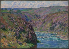 Valley of the Creuse (Sunlight Effect) by Claude Monet