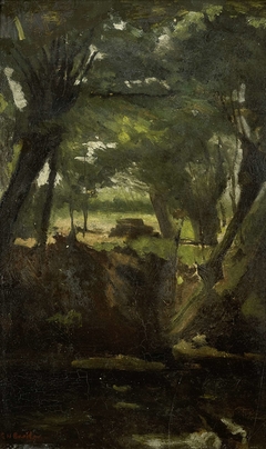 View in the Woods by George Hendrik Breitner