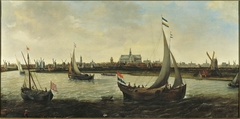 View of Haarlem from the Buiten Spaarne