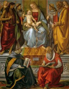 Virgin Enthroned with Saints