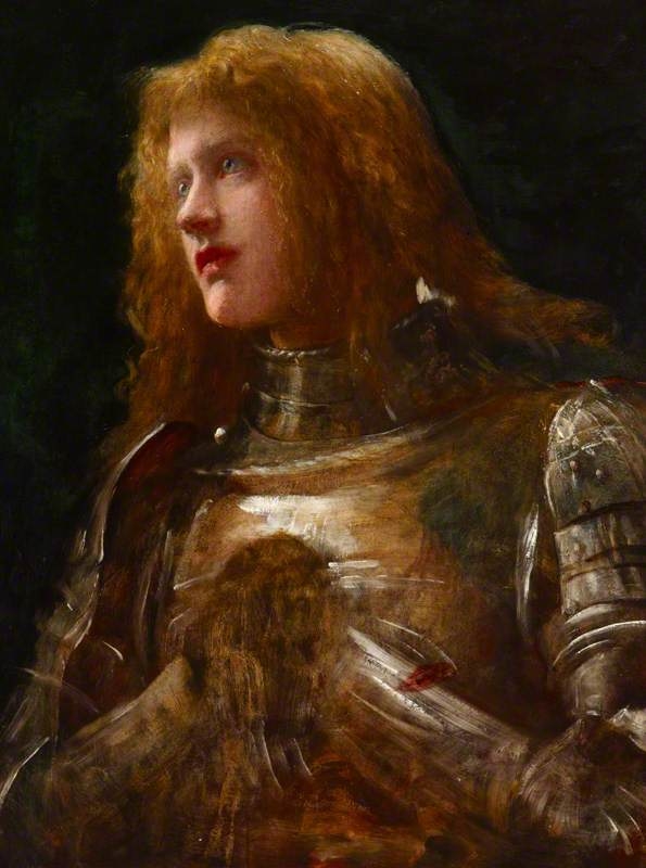 'Watchman, What of the Night?'  (Dame Ellen Terry [1847-1928] and previously called Joan of Arc by Watts)