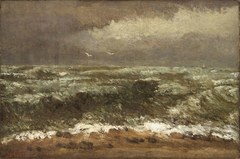 Waves by Gustave Courbet