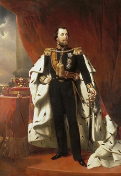 William III (1817-1890), King of the Netherlands. by Nicolaas Pieneman