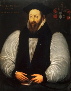 William James (1506-1617), Bishop of Durham, aged 66 by Anonymous