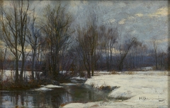 Winter Landscape by Hugh Bolton Jones