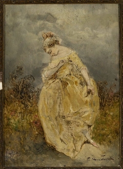 Woman in the garden