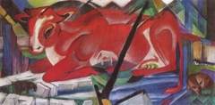 World Cow by Franz Marc