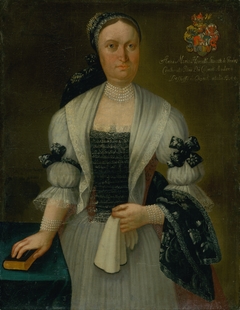 44-Year-Old Anna Maria Desséwffy née Horvath-Stančič by Ján Gottlieb Kramer