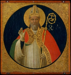 A Bishop Saint by Fra Angelico