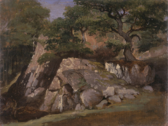 A View of the Valley of Rocks near Mittlach (Alsace) by James Arthur O'Connor