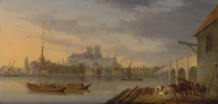 A View of Westminster Bridge and the Abbey from the South Side by William Anderson