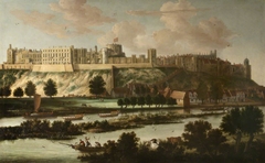 A View of Windsor Castle from the River Thames by Anonymous
