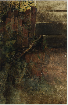 A Wall with Creeper by Nathaniel Hone the Younger