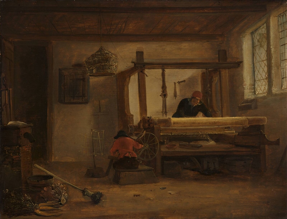A weaver's workshop
