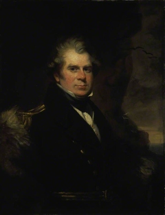 Admiral Sir John Ross, 1777 - 1856. Arctic explorer by Benjamin Rawlinson Faulkner