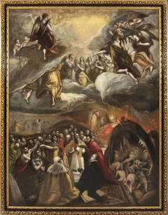 Adoration of the name of Jesus by El Greco