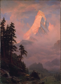 Sunrise on the Matterhorn by Albert Bierstadt