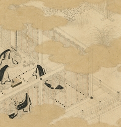 Albums of scenes from The Tale of Genji (Genji monogatari gajō) by Tosa Mitsunori
