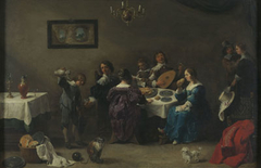 Allegory of the Five Senses by David Teniers the Younger