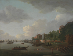 An Imaginary View of Westminster Bridge by Anonymous
