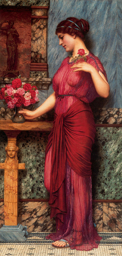 An Offering to Venus by John William Godward