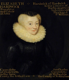 An Unidentified Widow, known as Elizabeth Hardwick ('Bess of Hardwick'), Countess of Shrewsbury (c.1527-1608) by Cornelis Janssens van Ceulen