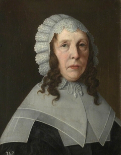 An Unknown Middle-aged Woman (once called Agnes Wigham, Housekeeper) by Anonymous
