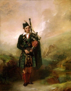 Angus Mackay, 1812 - 1859. Piper to Queen Victoria, 1843 - 1853 by Alexander Johnston