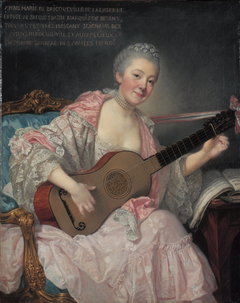 Anne-Marie de Bricqueville de Laluserne, Marquise de Bezons by Jean-Baptiste Greuze