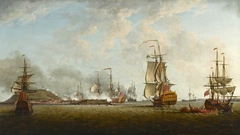 Attack on Goree, 29 December 1758 by Dominic Serres