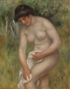 Bather Drying Herself (Baigneuse s'essuyant) by Auguste Renoir