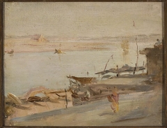 Benares, Ganges. From the journey to India by Jan Ciągliński