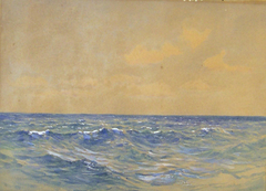 Blank Ocean and Mere Sky by James Crowe Richmond